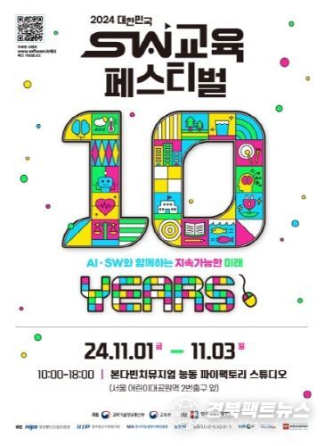 「2024 대한민국 SW교육 페스티벌」포스터