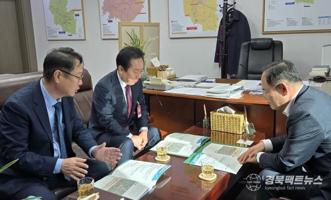 안동시, 국회 방문해 국가예산 확보 '막바지 총력전'