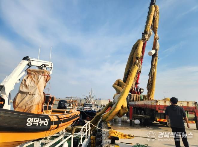 영덕누리호, 대게 철 불법 어업 단속 및 안전 조업 앞장