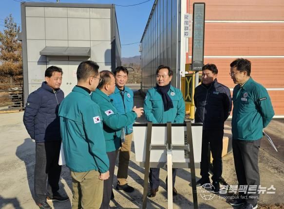 김학홍 경상북도 행정부지사 상주시 방역실태 현장점검