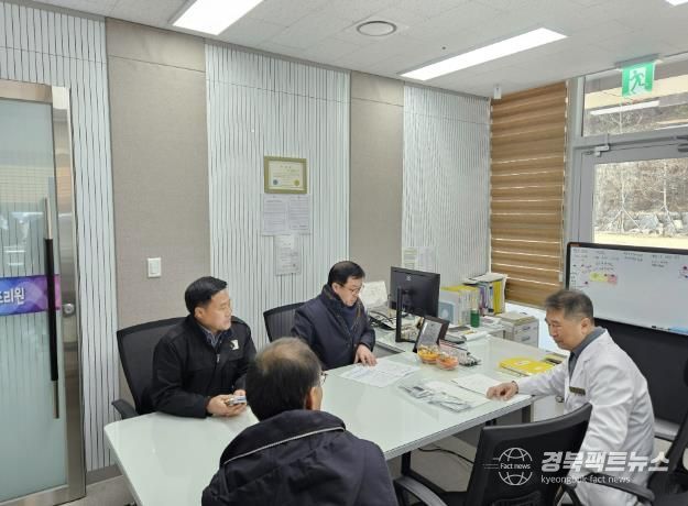 제27대 오상철 상주시 부시장 주요 사업현장 방문