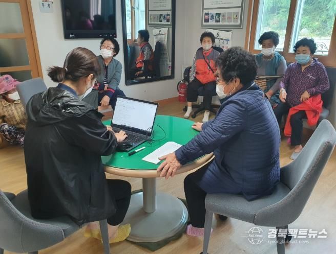 영양군보건소, 노인결핵 무료 이동검진 실시