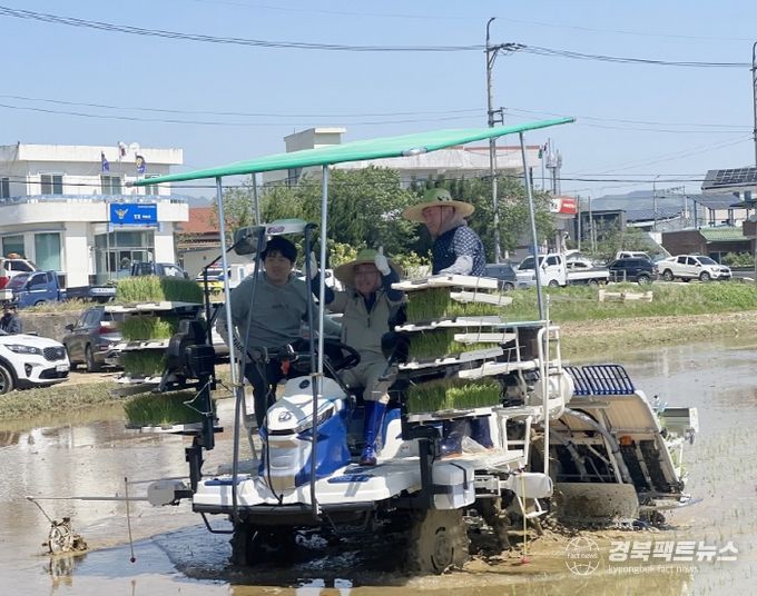 GPS 기반 자율주행 이앙기,