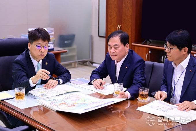 배낙호 김천시장, 송언석 국회의원 '국비확보 소통-One Team' 가동