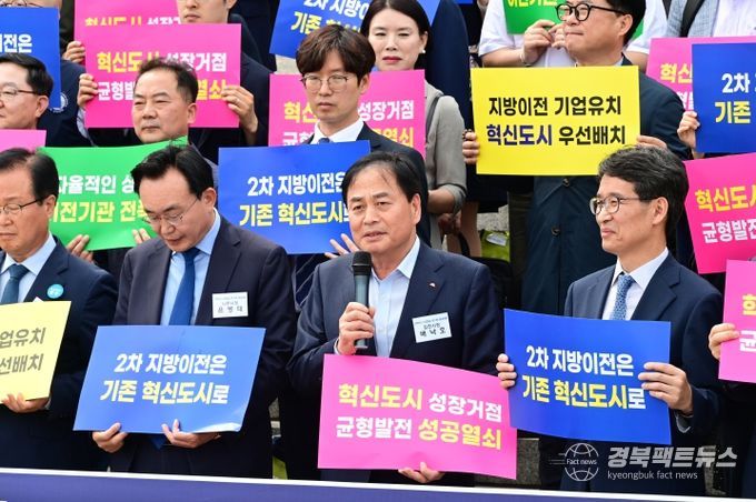 배낙호 김천시장과 송언석 국회의원, 김천혁신도시 활성화 위해 ‘의기투합’!!