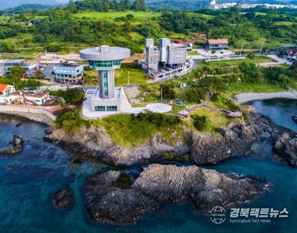 양남면 주상절리 전경 및 사업 위치도