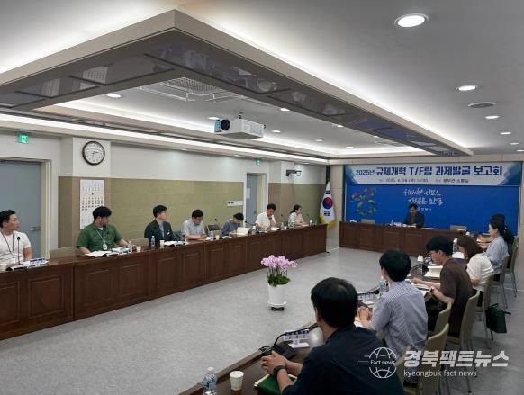 안동시, 규제개혁 T/F팀 과제발굴 보고회 개최
