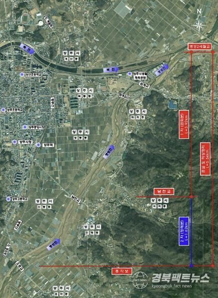 상주시, 재해 예방을 위한 병성천 퇴적토 준설 본격 착수