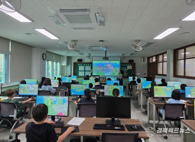 김천시 디지털교과서(플레이스비)를 활용한 도로명주소 교육