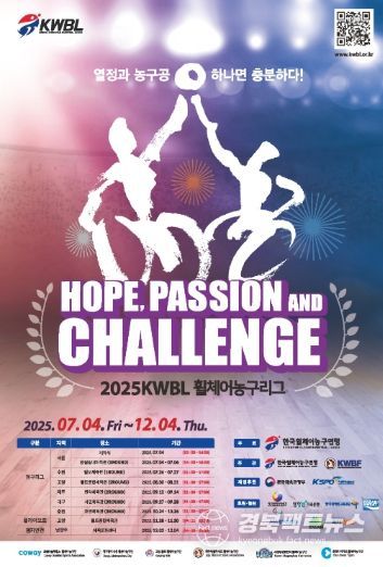 ‘2025 휠체어농구리그’ 포스터