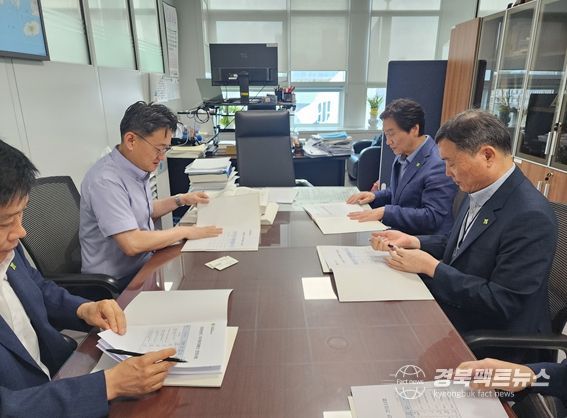 조현일 경산시장, 기재부 방문