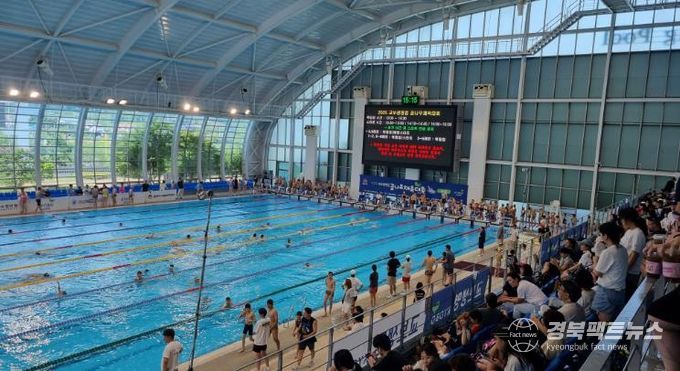 김천시, 교보생명컵 꿈나무 수영대회 성공적 개최