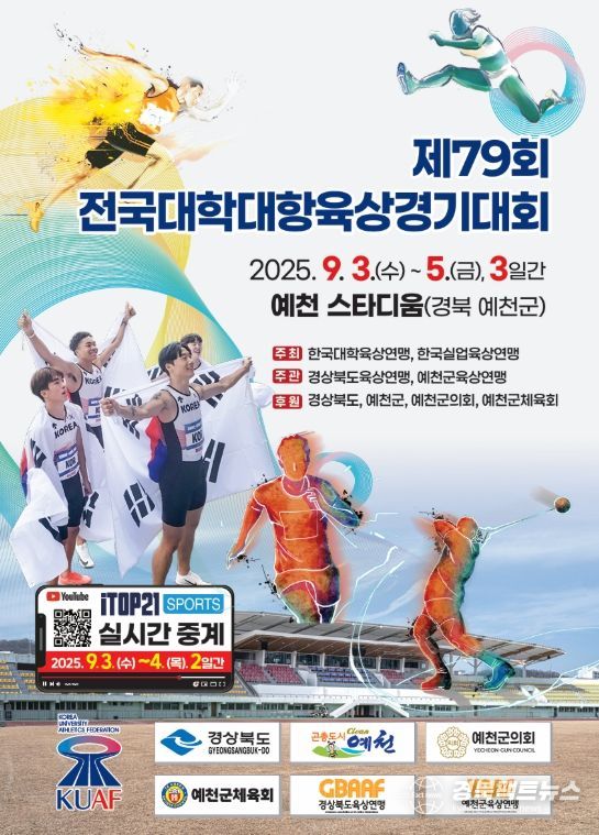 예천군, 전국 실업 및 대학육상경기대회