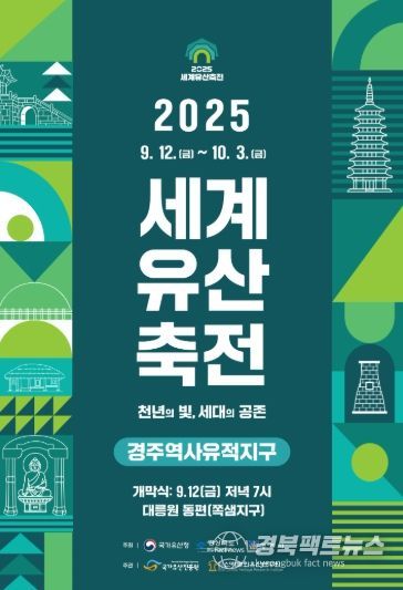 세계유산축전 경주역사유적지구 공식 포스터