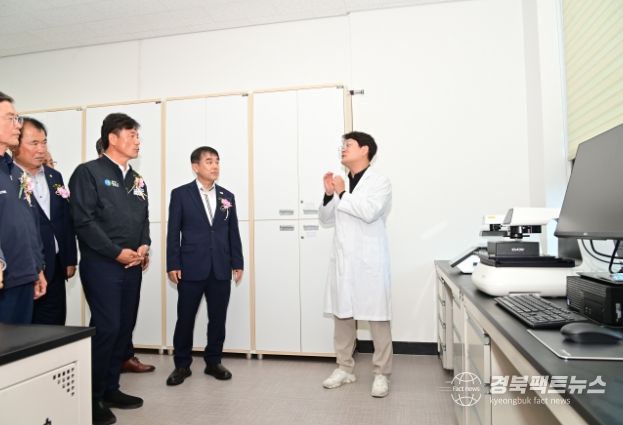 청송 AI 역노화연구원 현판식 개최