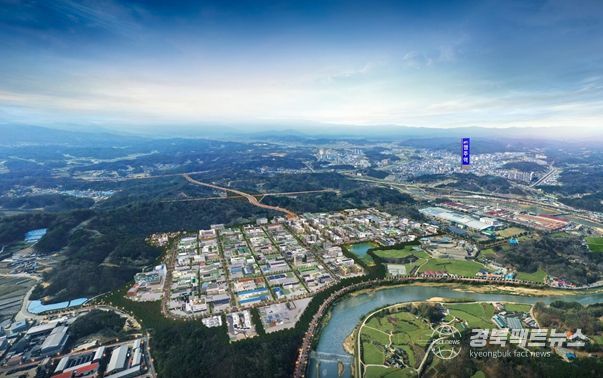 영주 첨단베어링 국가산업단지 조감도