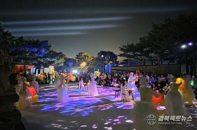 국가유산 미디어아트 고령 지산동 고분군 성료