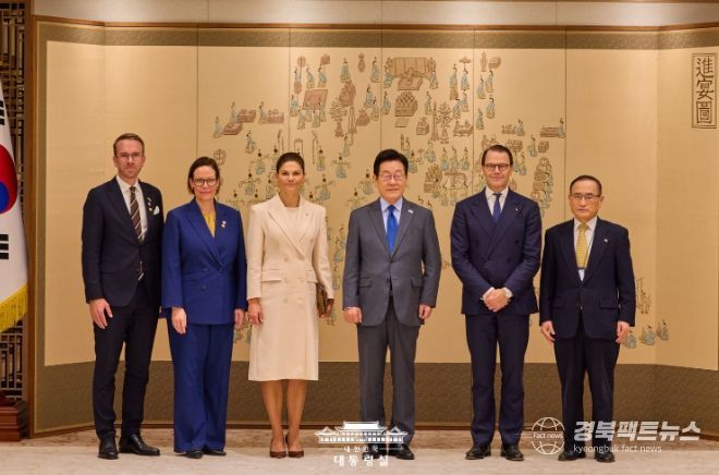 스웨덴 빅토리아 왕세녀 접견(대통령실)