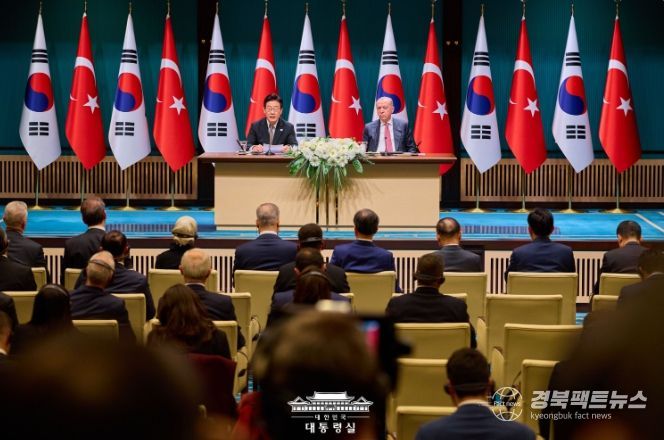 한·튀르키예 MOU 서명식 및 공동언론발표(대통령실)