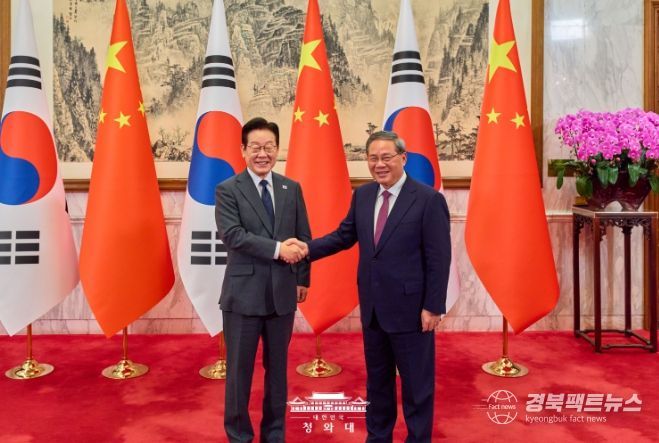 리창 총리 접견(청와대)