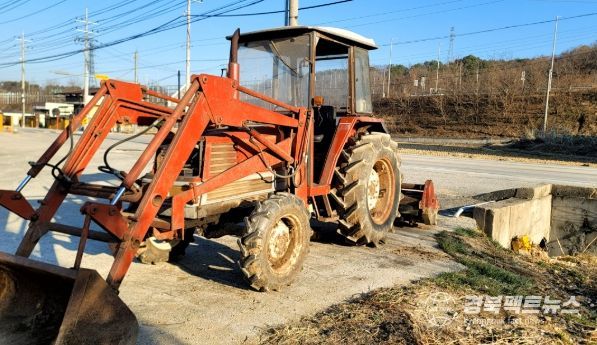 김천시, 노후 경유 농업기계 조기폐차 지원