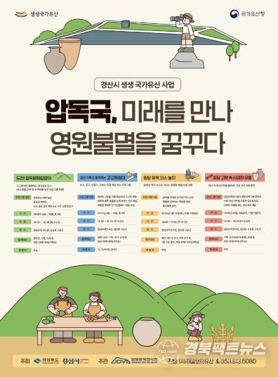 경산시 임당유적전시관, 생생국가유산사업 6년차 지속 가능한 문화유산 활용 성과 이어간다