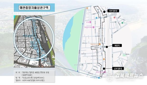 왜관 원도심 자율상권구역