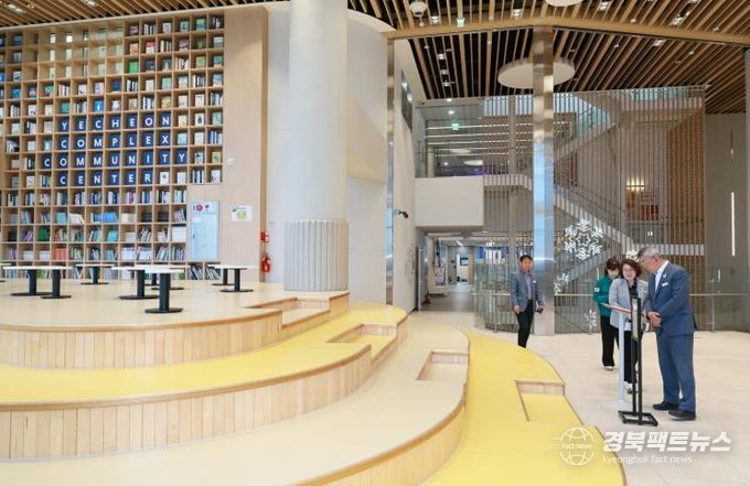 예천군 복합커뮤니티센터 청소년시설 리모델링 공사 최종 현장점검 실시